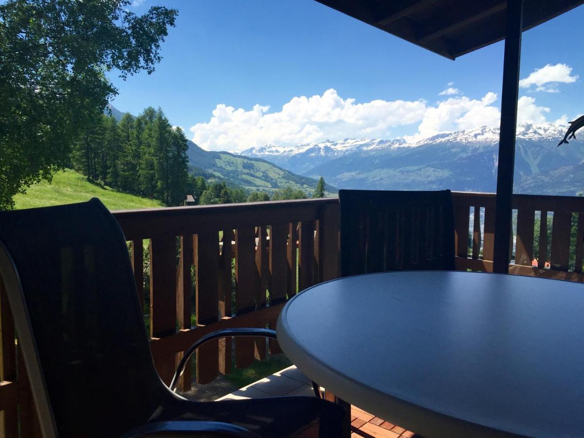 Ferienwohnung Im Chalet Firn - Og Bürchen Eksteriør billede