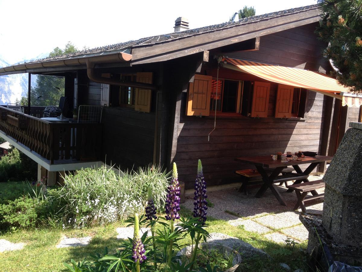 Ferienwohnung Im Chalet Firn - Og Bürchen Eksteriør billede