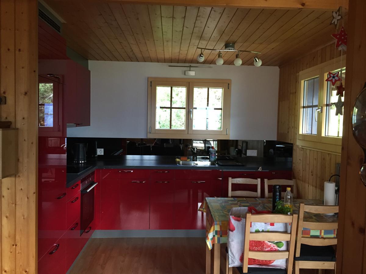 Ferienwohnung Im Chalet Firn - Og Bürchen Eksteriør billede