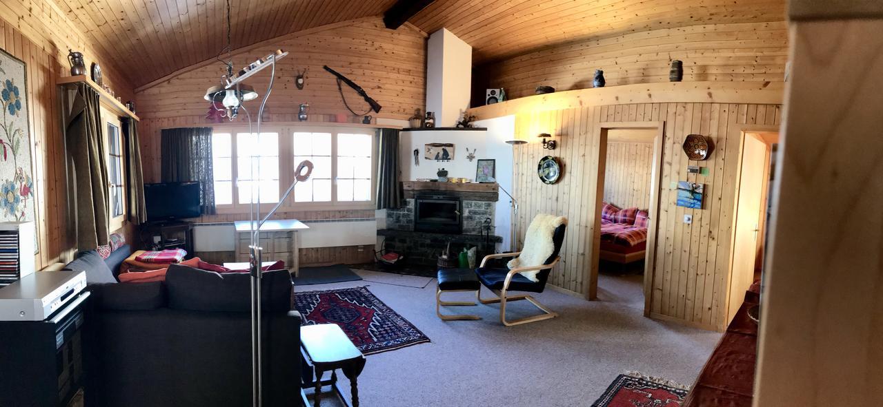 Ferienwohnung Im Chalet Firn - Og Bürchen Eksteriør billede