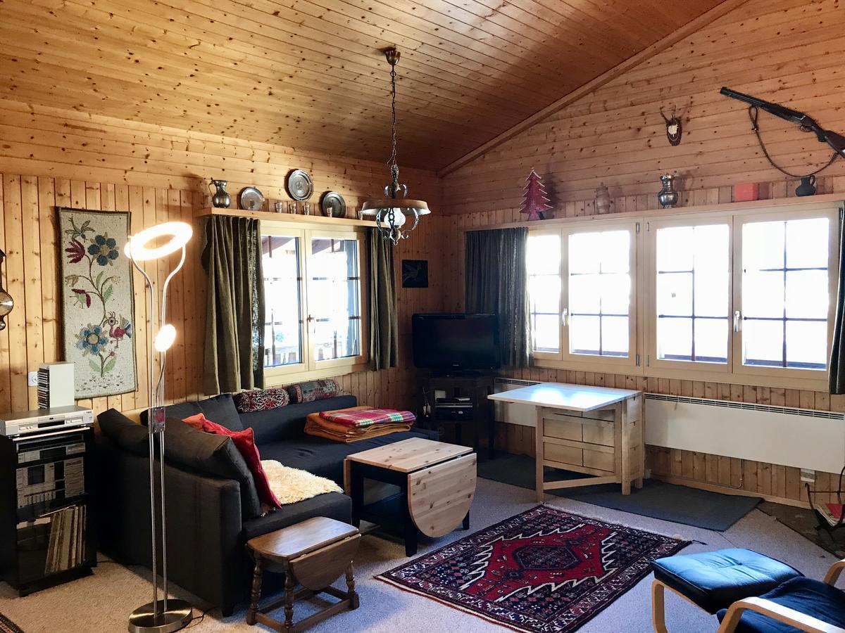 Ferienwohnung Im Chalet Firn - Og Bürchen Eksteriør billede