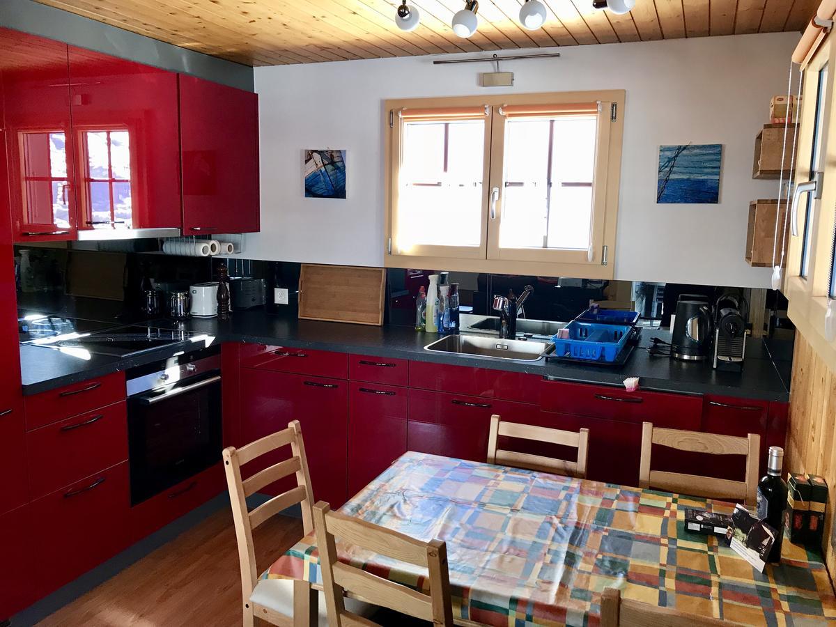 Ferienwohnung Im Chalet Firn - Og Bürchen Eksteriør billede