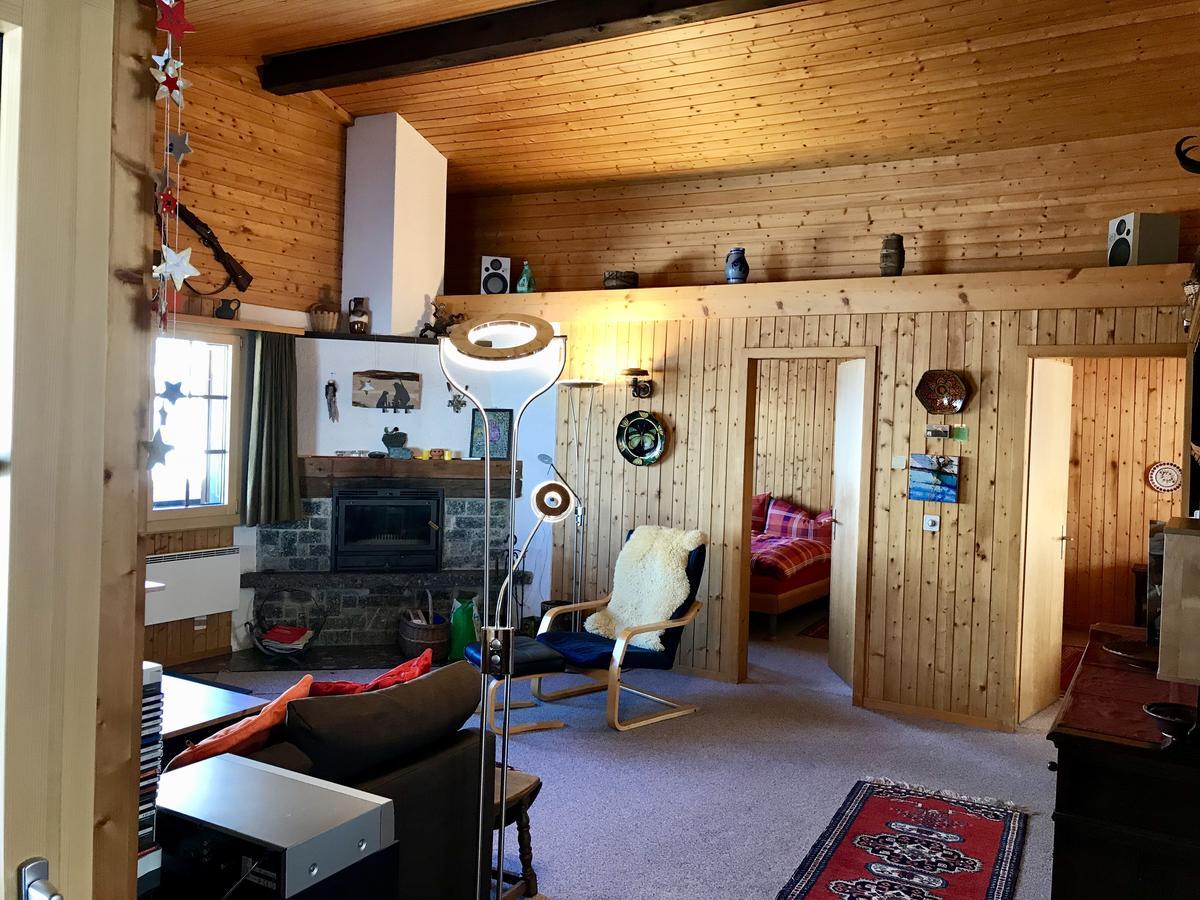 Ferienwohnung Im Chalet Firn - Og Bürchen Eksteriør billede